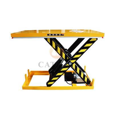 China High End Building Materials Hotels Scissor Electric Scissor Lift Car for sale