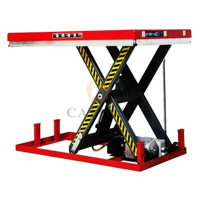 China Hotels US EU 1~4ton 1~5m Portable Indoor Outdoor Electric Hydraulic Scissor Tables Mini X-Lift for sale