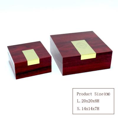 China Handmade Hot Selling Custom Fashion Coffee Gift Box Exquisite Jewelry Box Packing Case for sale