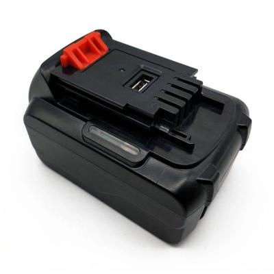 China Machine- the hot selling replacement 4.0AH 18v for battery for machine tool blacd&decker A1518L, A1118L, HP188, LB20, LBX20 for sale