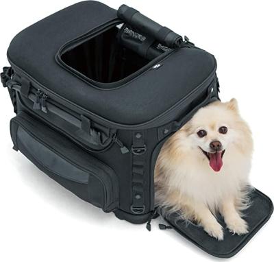 China Breathable Portable Weather Resistant Motorcycle Dog Carrier Crate Pet Bags For Dogs Outdoor Dog Carrier Bag for sale