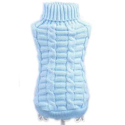 China Wholesale Custom Viable Cute Surgery Pet Suppliers Christmas Bald Knitting Wear Clothing Sweater Cable Pattern Baby Cat Clothes for sale