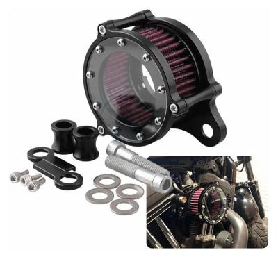 China Aluminum Iron 883 Motorcycle CNC Air Cleaner Intake System Kit For Honda Harley Sportster XL883 XL1200 48 72 1991-2021 for sale