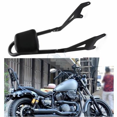 China Detachable Star Bolt XV950 XVS950 2014 Rear Passenger Sissy Bar Backrest For Yamaha METAL Rear Rest Cushion 2015 2016 2017 for sale