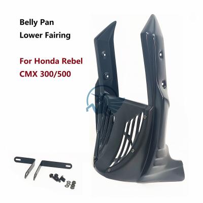 China Strong ABS Plastic Magekyn Parts Custom Accessories For Honda CMX Rebel 300 500 Lower Pan Cover Chin Fairing CMX300 CMX500 Belly Spoiler for sale