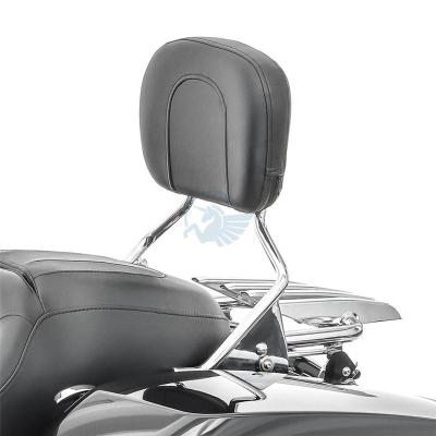 China Protective Steel Rear Backrest Rear Passenger MAGEKYN Sissy Detachable Bar For Harley Davidson Touring Road King FLHR FLHX FLHT 09-21 for sale