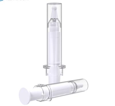 China Personal Care 5ml Clear Syringe Cosmetic Bottle Disposable Injection Bottle With Good Price Hydraulic Lifting for sale