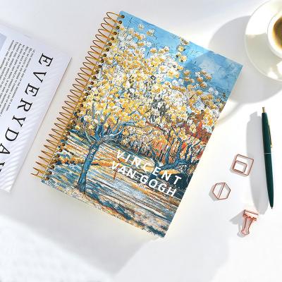 China Fashion School Day Suppliers Office Notebook B5 Hardcover Sublimation Blank Spiral Notebook for sale