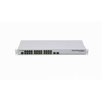 China LACP New Cloud Router Switches Dual-Boot Switch CRS326-24G-2S+RM with 24 Gigabit Network Switch for sale