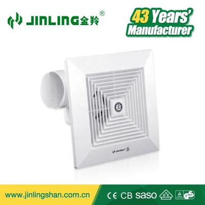 China Hotels 8 Inch Full Plastic Ceiling Mount Ventilating Exhaust Fan for sale