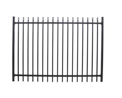 China Easily Assembled Cheap Wrought Iron Fence Parts / Prefabricated Fence Panels / Prefabricated Steel Fence (Anping Factory) for sale