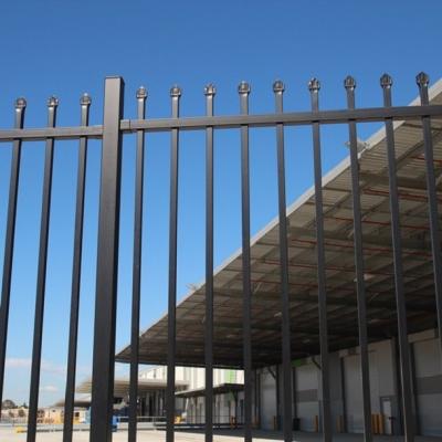 China Easily Assembled Galvanized Steel Spear Security Barrier School Top Fence Barrier for sale