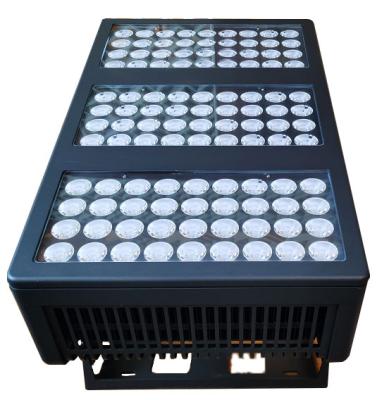 China Narrow Beam Angle Spotlight 1500W LED Facade Fixture IP66 Flood Lamp Wallwasher Monochrome RGBW RDM DMX512 Control AC220V for sale