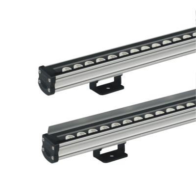 China 24V 18W IP66 RGBW Anti-glare Slim Linear Wall Mounted LANDSCAPE Canopy Lamps Wall Linear Led Joint for sale