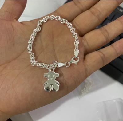 China CLASSIC Factory wholesaleHigh Jewelry Hotsell Spanish Bear 925 Sterling Silver Touses Bracelet Touses Jewelry 925 Joyeria Touses for sale