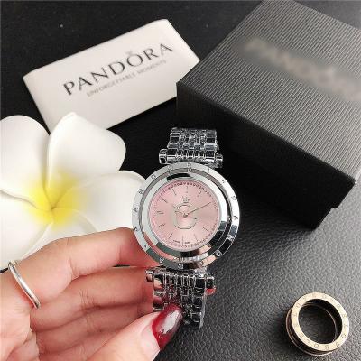 China Perpetual Calendar 2023 Factory Wholesale Pandoraes Logo Watch Ladies Watch Bee Simple Quartz Watch for sale