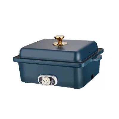 China Sustainable High Quality Durable Using Various Stainless Steel Gules Square Food Warmer Electric Hot Pot for sale