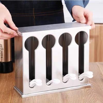 China Sustainable Commercial Kitchen Equipment Cutlery Rack Stainless Steel Spoon and Fork Supply Rack in 3/4/5 Racks for sale