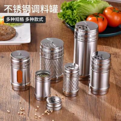 China Widely Used Kitchenware Special Design Stainless Steel Kitchen Dispenser Seasoning Bottle for sale