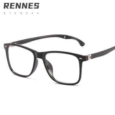 China For Hot Selling REINDEER Amazon TR90 Blue Light Blocking Glasses Eyewear Fashion Square Glasses Frames Reading Glasses for sale