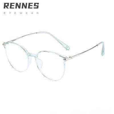 China For Custom Reading Glasses TR90 Reindeer Eyeglasses Cat Eye Round Eyewear Optical Glasses for sale