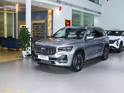 China Benzin- oder Elektro-SUV Moderne Geely Manjaro Midsize Crossover zu verkaufen