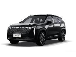 Cina Black Geely Atlas Supreme Variante SUV Benzina Benzina Auto Grande Spazio in vendita