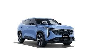 China Geely Cityray SUV Blaue Farbe Nutzfahrzeug Frontradantrieb Urban Crossover zu verkaufen