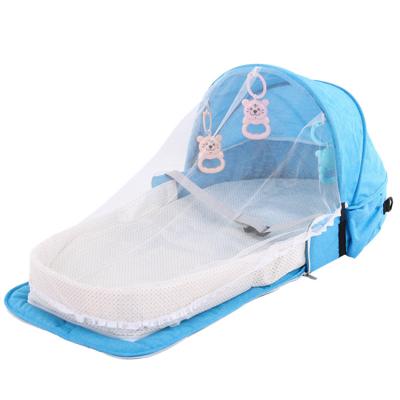 China New Diaper_bag Diaper Backpack BB015 Mother Travel Diaper Bag Mum Diaper Bag Away Bags Crib With Mosquito Net for sale