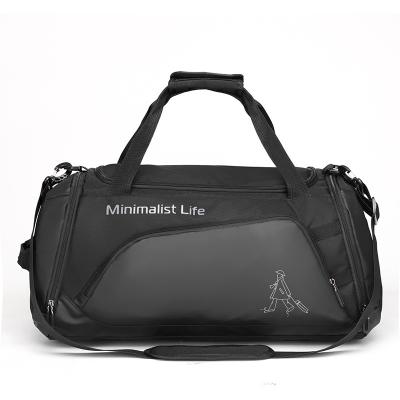 China DB077 New Arrival Men's Duffel Shoulder Bag Duffle Bag Men's Custom Shoe Compartment Handbag Fitness Duffle Gym Bag for sale