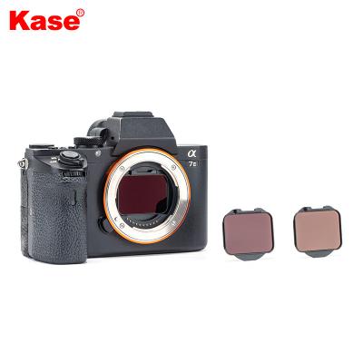 China No Gradient Kase Clip In Filter Protetor For Sony Mirrorless Digital Cameras MCUV/ND/ Light Pollution Combo Filter for sale