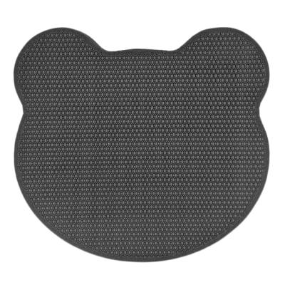 China Bear Shape EVA Cat Litter Mat Stocked Head for sale