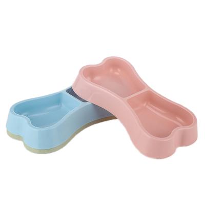 China Sliding Design Sustainable Pet Feeder Hot Selling Plastic Bowl for sale