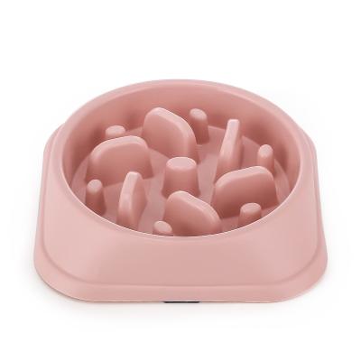 China Hot Selling Viable Amazon Feeder Dog Slow Bowl, Wholesale Plastic Dog Food Bowl for sale