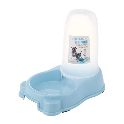 China Amazon Sustainable Pet Feeder Hot Selling Auto Plastic Bowl for sale