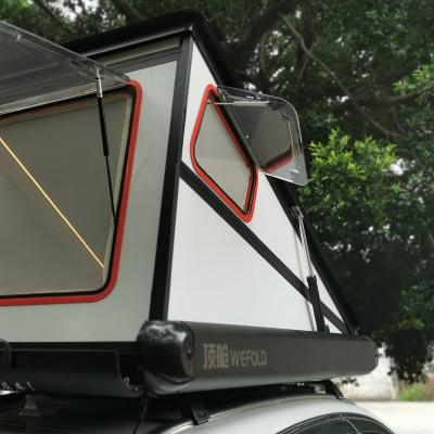 China Sports DIY Hard Shell Camping Outdoor Waterproof Roof Automatic Hard Shell SUV Tent for sale