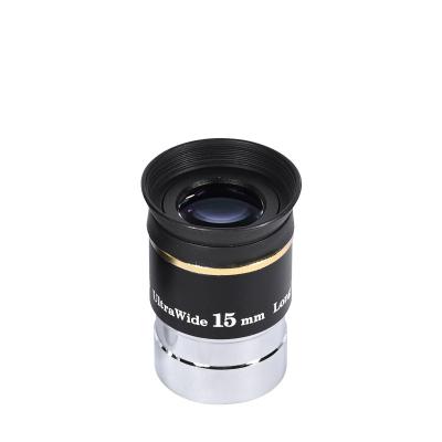 China 15mm Ultra Wide Angle Telescope Eyepiece 1.25 Inch 66 Degree HD Eyepiece FMC 1.25 Inch 66 Degree For Astronomical Telescope Eyepiece Monocular OSL-219 Accessories for sale