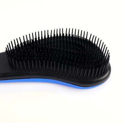 China Modern Portable Hair Brush Home Use Vibration Massage Comb With Hair Beauty Styling Tool Hair Hard Plastic Comb for sale