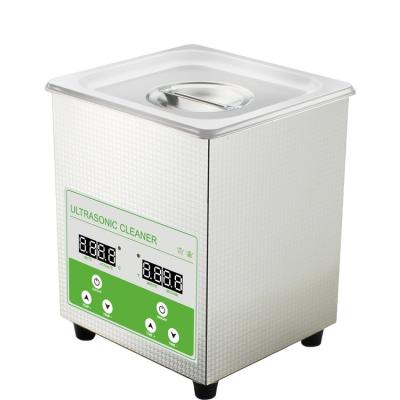 China 2L 50W 40kHz Outdoor Lab Ultrasonic Cleaner with Timer and Digital Heater TB-50 for sale