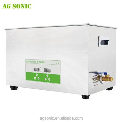 China Hotels Electronics Ultrasonic Cleaner 30L For Computer Monitor Keyboards Cleaning 40khz for sale