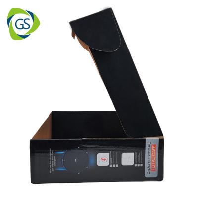 China Reasonable Price Recyclable Corrugated Packaging Boxes Cellophane Foiled Holographic Paper Box Shipping Boxes For Intelligence Sweeper for sale