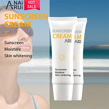 China Whitening Private Label Face Skin Care Natural Sunscreen Whitening Sunblock Sun Screen Lotion Sunscreen Cream for sale