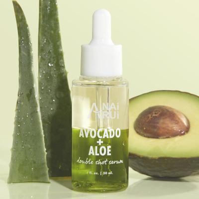 China Skin Care Anti Aging Serum Avocado And Aloe Moisturizer Face Vitamin Rich Hydration Serum for sale