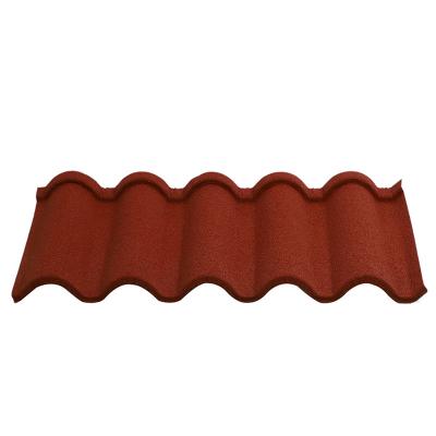 China Modern High Corrosion Resistant Stone Coated Spanish Factory Price Roofing Steel Alu-Zinc Sheets Roof Tiles for sale