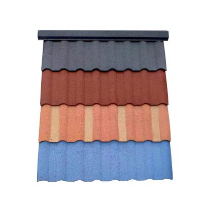 China residential & industrial porcelain milan natural stone coated steel roofing corugated stone sheet roofing light backing plates for sale