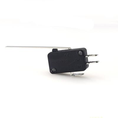 China NEW KW7-9 Hotel Long Straight Hinge SPDT Lever Type Micro Limit Switch for sale