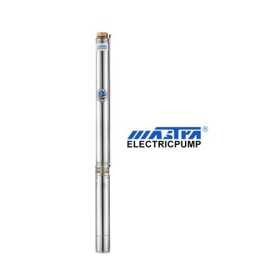 China MASTRA Italy Irrigation and Agriculture Stainless Steel Electric Motor Borehole Water Pumps Deep Well Submersible Pump for sale