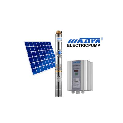 China Best Selling High Speed ​​DC Water Pump Long Life 3inch 36v 300w Solar Pump System Solar Submersible Pump High Efficiency For Deep Well for sale