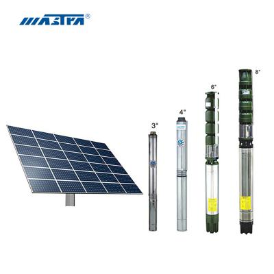 China MASTRA 3inch 4inch 5inch Submersible Deep Well Pump System 24 Volt DC Solar Submersible Water Pumps for sale