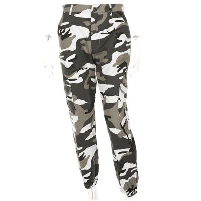 China Anti-pilling Logo Camouflage Pants Women Track Custom Made High Quality Pants Women Sports Pants for sale